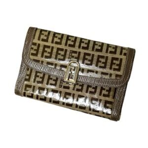 🤎Rare Vintage Fendi Zucchino Wallet